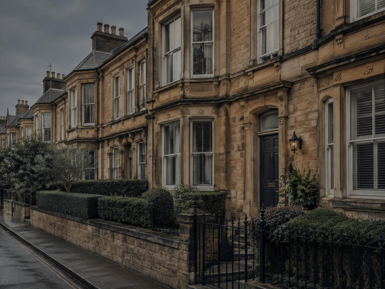 Managed residential terrace street